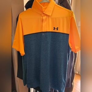 Mens Med Under Armour Polo